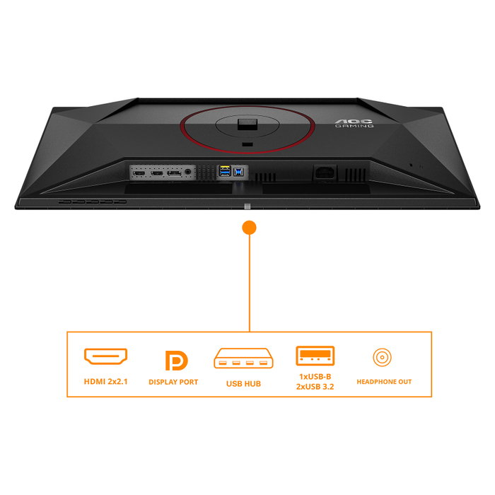 AOC Q27G4ZDR Monitor Gaming QD-OLED QHD 240Hz 26.5 pulgadas AOC Q27G4ZDR Monitor Gaming QD-OLED QHD 240Hz 26.5 pulgadas