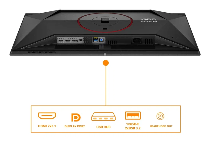 AOC Q27G4ZDRAD Monitor Gaming QD-OLED 26.5 pulg QHD 240Hz