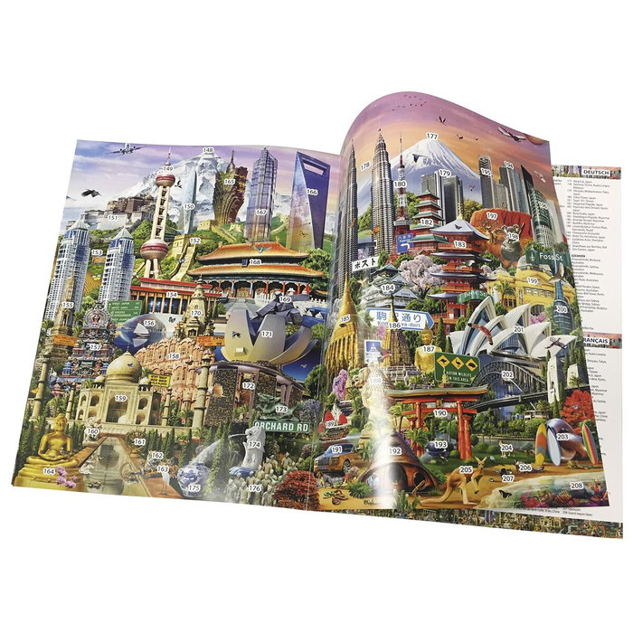 EDUCA Puzzle La Vuelta al Mundo 42000 piezas EDUCA Puzzle La Vuelta al Mundo 42000 piezas