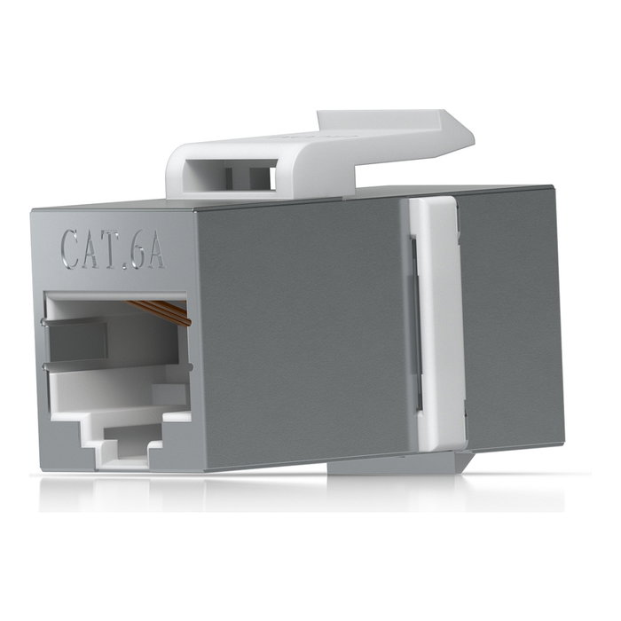 Ubiquiti Networks UACC-Keystone-Coupler-C6A - Pack de 12 Acopladores Keystone planos Cat6A RJ-45 hembra Ubiquiti Networks UACC-Keystone-Coupler-C6A - Pack de 12 Acopladores Keystone planos Cat6A RJ-45 hembra