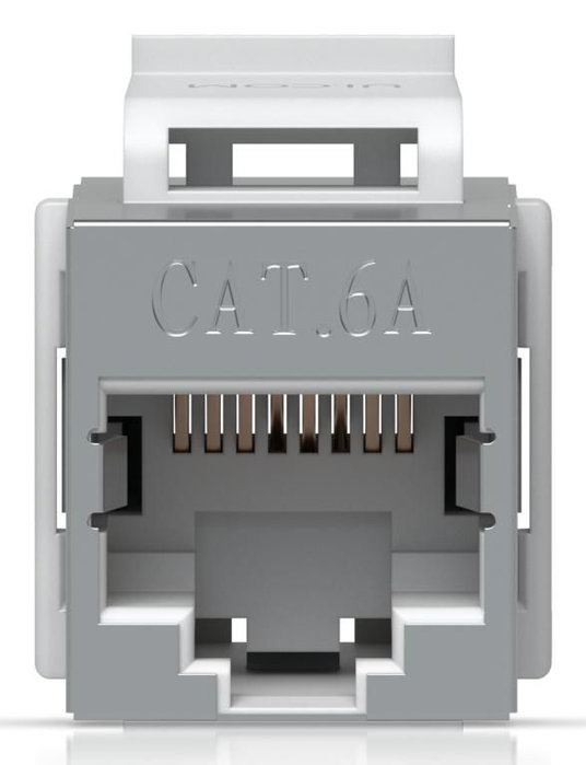 Ubiquiti UACC-Keystone-Coupler-C6A Acoplador Keystone Cat6A (Paquete de 12)