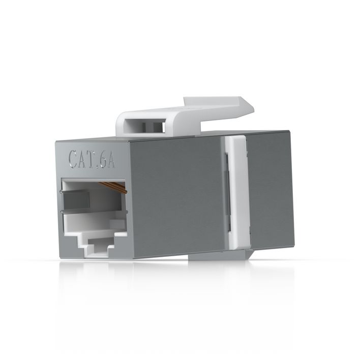 Ubiquiti UACC-Keystone-Coupler-C6A Acoplador Keystone Cat6A (Paquete de 12)
