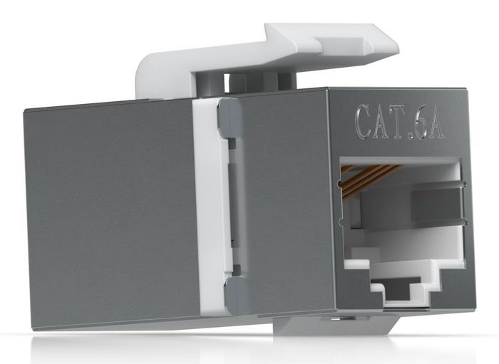 Ubiquiti UACC-Keystone-Coupler-C6A Acoplador Keystone Cat6A (Paquete de 12)