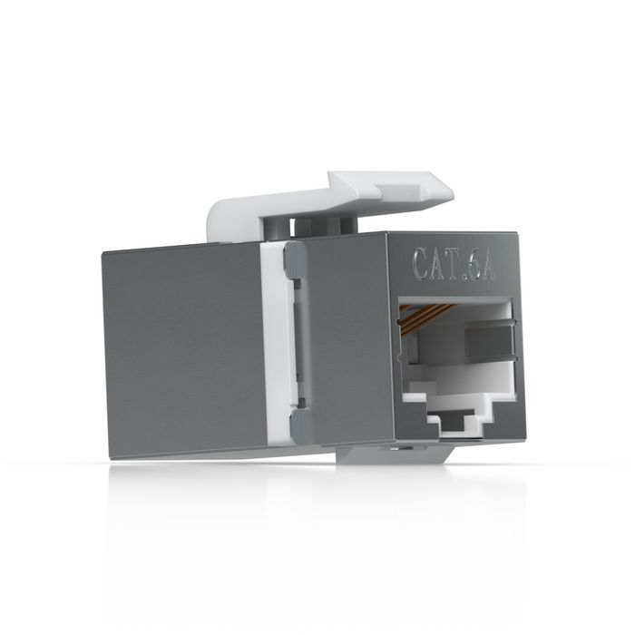 Ubiquiti UACC-Keystone-Coupler-C6A Acoplador Keystone Cat6A (Paquete de 12)