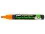 Rotulador Artline Pizarra Epd-4 Color Naranja Fluorescente Opaque Ink Board Punta Redonda 2 mm 12 unidades