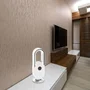 Farelek SILENT-AIR ARCH Ventilador de Mesa sin Aspas 45W Blanco y Plateado