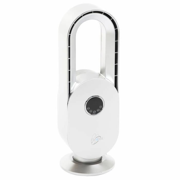 Farelek SILENT-AIR ARCH Ventilador de Mesa sin Aspas 45W Blanco y Plateado Farelek SILENT-AIR ARCH Ventilador de Mesa sin Aspas 45W Blanco y Plateado