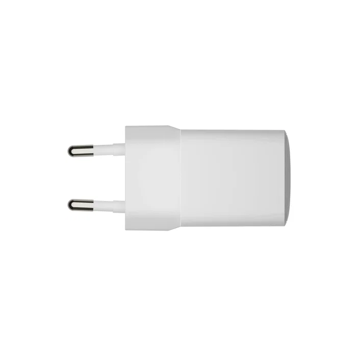 Dbramante1928 Adaptador de Corriente 30W PD QC con Puerto USB-C 24 Pines Blanco para Europa CH30EUWH7097