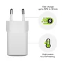Dbramante1928 Adaptador de Corriente 30W PD QC con Puerto USB-C 24 Pines Blanco para Europa CH30EUWH7097