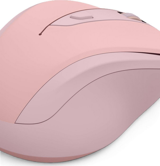Hama WM-400 Ratón Inalámbrico Rosa