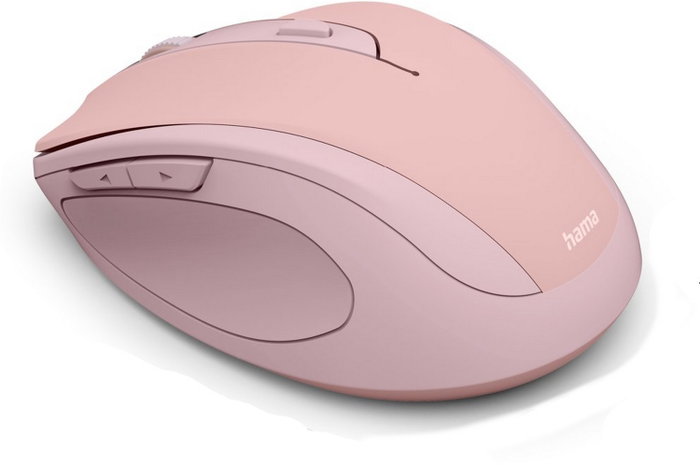 Hama WM-400 Ratón Inalámbrico Rosa
