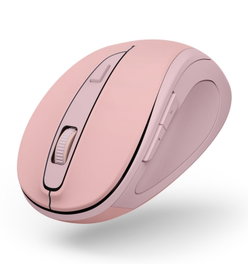 Hama WM-400 Ratón Inalámbrico Rosa