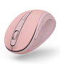 Hama WM-400 Ratón Inalámbrico Rosa