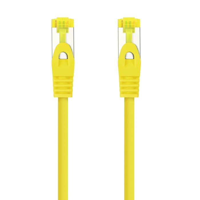 Nanocable Cable de Red RJ45 Cat6a SFTP (S-FTP) 10 GbE 500MHz 0.5m LSZH AWG26 Amarillo - Ref. 10.20.1900-Y