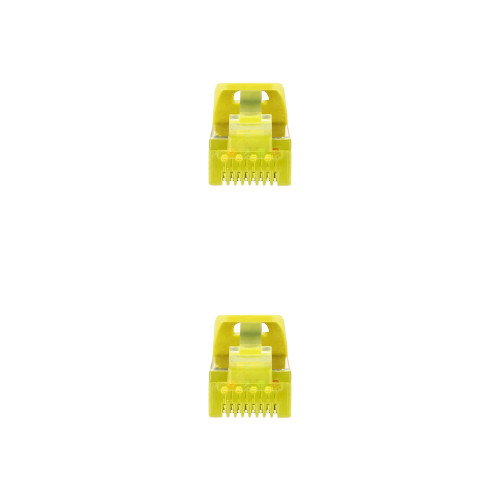 Nanocable Cable de red RJ45 Cat6a SF/UTP 0,5m Amarillo