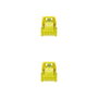 Nanocable Cable de red RJ45 Cat6a SF/UTP 0,5m Amarillo