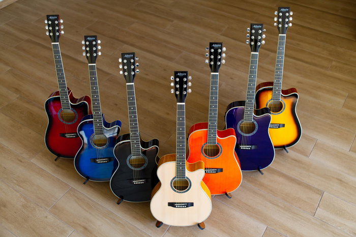 Guitarra Acústica Admira Tennessee Negra Brillo Guitarra Acústica Admira Tennessee Negra Brillo