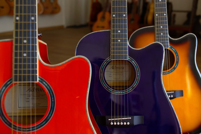Guitarra Acústica Admira Tennessee Negra Brillo Guitarra Acústica Admira Tennessee Negra Brillo