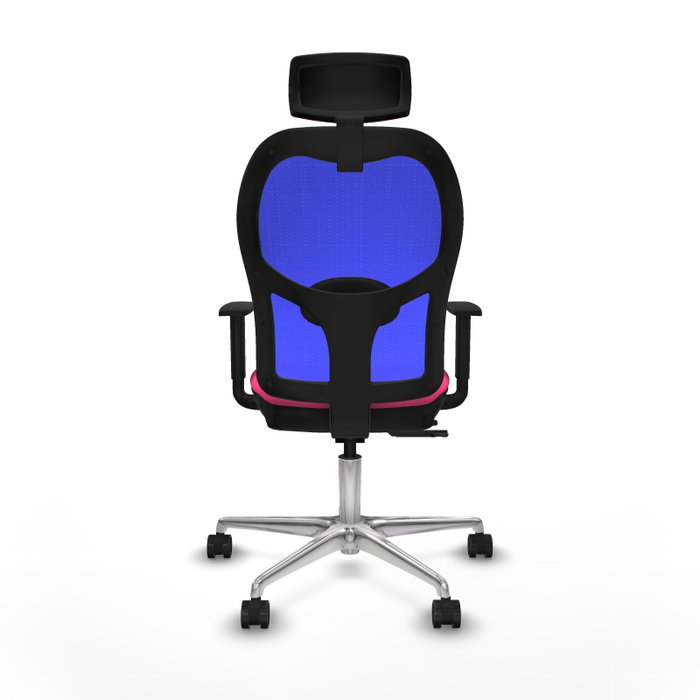 PIQUERAS Y CRESPO Silla de oficina Jorquera Sincro/Traslack Rosa y Azul PIQUERAS Y CRESPO Silla de oficina Jorquera Sincro/Traslack Rosa y Azul