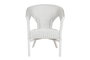 DKD Home Decor Silla Balines Blanco 60 x 78 x 60 cm (2 Unidades)