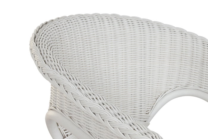 DKD Home Decor Silla Balines Blanco 60 x 78 x 60 cm (2 Unidades)