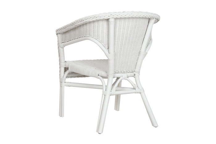 DKD Home Decor Silla Balines Blanco 60 x 78 x 60 cm (2 Unidades)