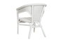 DKD Home Decor Silla Balines Blanco 60 x 78 x 60 cm (2 Unidades)