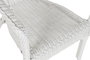DKD Home Decor Silla Balines Blanco 60 x 78 x 60 cm (2 Unidades)