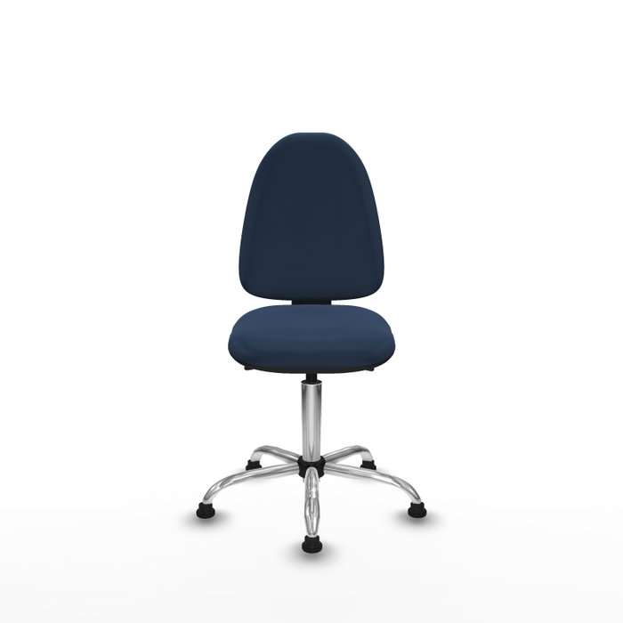 PIQUERAS Y CRESPO Silla de oficina Aýna Azul marino sin brazos