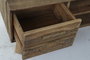 DKD Home Decor Mueble TV Natural Madera Reciclada Pino 130x48x40 cm