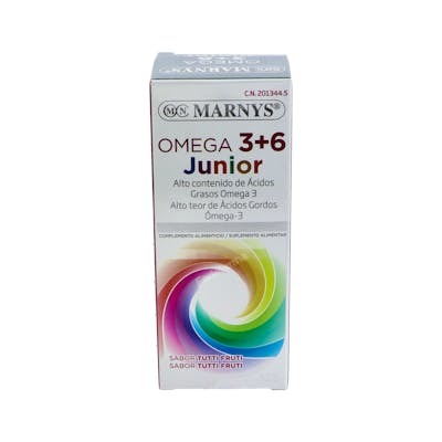 MARNYS Junior Jarabe Omega 3 Y 6 125Ml MARNYS Junior Jarabe Omega 3 Y 6 125Ml