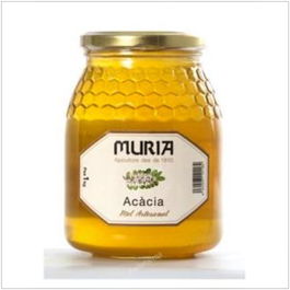 Muria Miel de Acacia 1Kg Origen Bulgaria Artesanal Aroma Floral