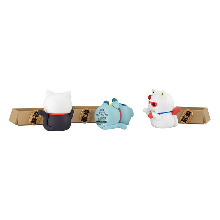Megahouse Mobile Suit Gundam Pack de 6 Figuras Mega Cat Project Nyandam Luckycat 6 cm