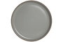 DKD Home Decor Plato de Gres Mate Azul Celeste