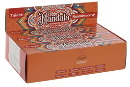 DKD Home Decor Set de 20 Varillas de Incienso Sándalo Mandala 2024b