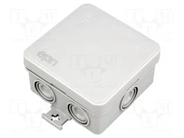 ELEKTRO-PLAST NASIELSK Caja de conexiones gris IP55