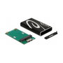 DeLOCK Carcasa externa SuperSpeed USB para SSD mSATA 42006 Negro