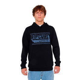 Sudadera con Capucha Hombre Rip Curl Down The Line Hood Negro S
