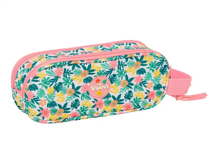 Safta Estuche Portatodo Vaiana Moana Disney Doble Safta Estuche Portatodo Vaiana Moana Disney Doble