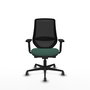 PIQUERAS Y CRESPO Silla de oficina Mardos Verde botella con mecanismo Sincro/Traslack