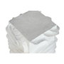 DKD Home Decor Pedestal MDF Papel Maché Blanco 29x29x80 Moderno 3D