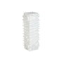 DKD Home Decor Pedestal MDF Papel Maché Blanco 29x29x80 Moderno 3D