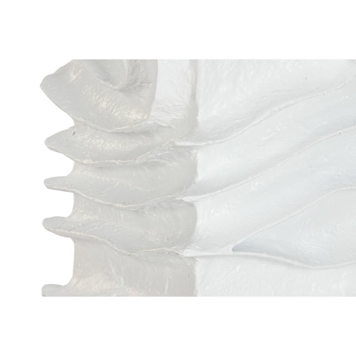 DKD Home Decor Pedestal MDF Papel Maché Blanco 29x29x80 Moderno 3D