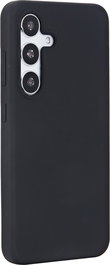 eSTUFF Funda Samsung Galaxy S24+ INFINITE RIGA Silicona Reciclada 76% - Negra