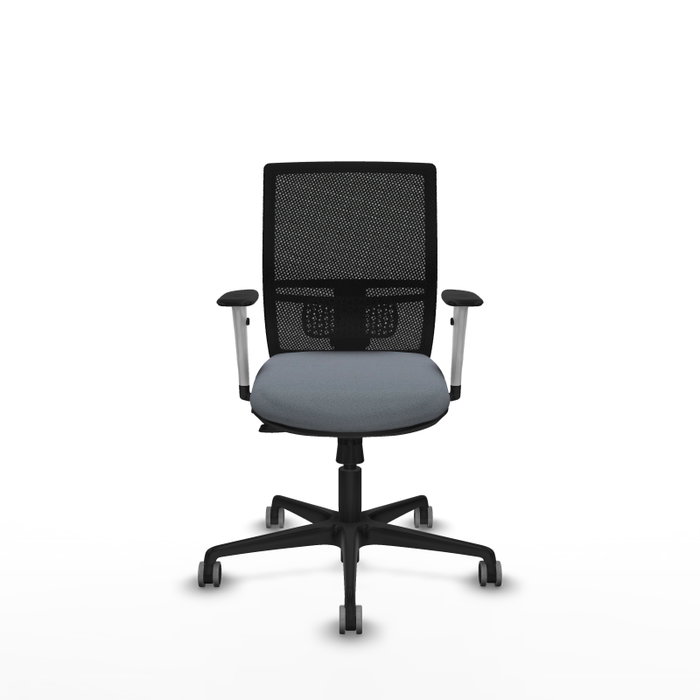 PIQUERAS Y CRESPO Silla de oficina Yunquera con mecanismo Sincro/Traslack Gris y Negro PIQUERAS Y CRESPO Silla de oficina Yunquera con mecanismo Sincro/Traslack Gris y Negro