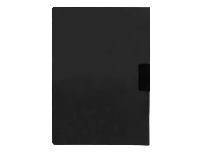 Liderpapel Carpeta Dossier con Pinza Lateral Negra DIN A4 Liderpapel Carpeta Dossier con Pinza Lateral Negra DIN A4
