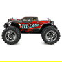AMEWI M-Land Monster Truck 1:16 RTR Eléctrico 4WD 48 km/h, Efectos Luminosos, Apto para Exteriores e Interiores, Color Negro y Rojo