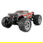 AMEWI M-Land Monster Truck 1:16 RTR Eléctrico 4WD 48 km/h, Efectos Luminosos, Apto para Exteriores e Interiores, Color Negro y Rojo