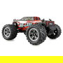 AMEWI M-Land Monster Truck 1:16 RTR Eléctrico 4WD 48 km/h, Efectos Luminosos, Apto para Exteriores e Interiores, Color Negro y Rojo