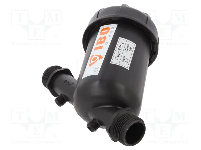 IBO Filtro antisedimentos de disco 120µm con conexión de 1 pulgada